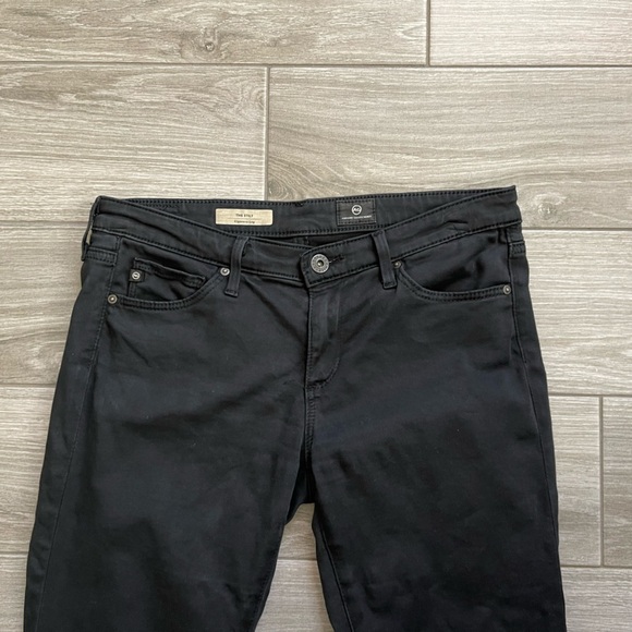 AG Adriano Goldschmed black skinny jeans- cigarette leg ‘the stilt’, size 27••• - Picture 4 of 15